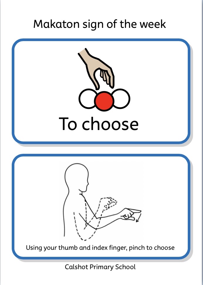 Calshot School Makaton